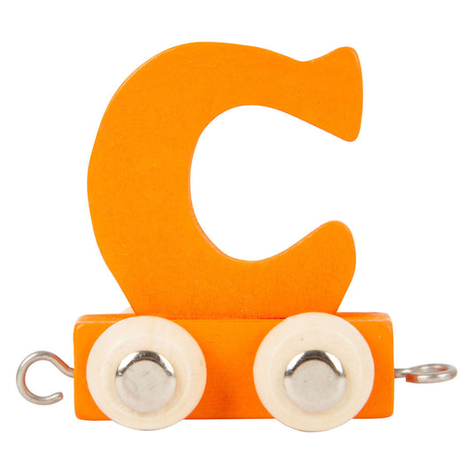 Small foot - houten lettertrein kleur - c