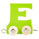 Small foot - houten lettertrein kleur - e