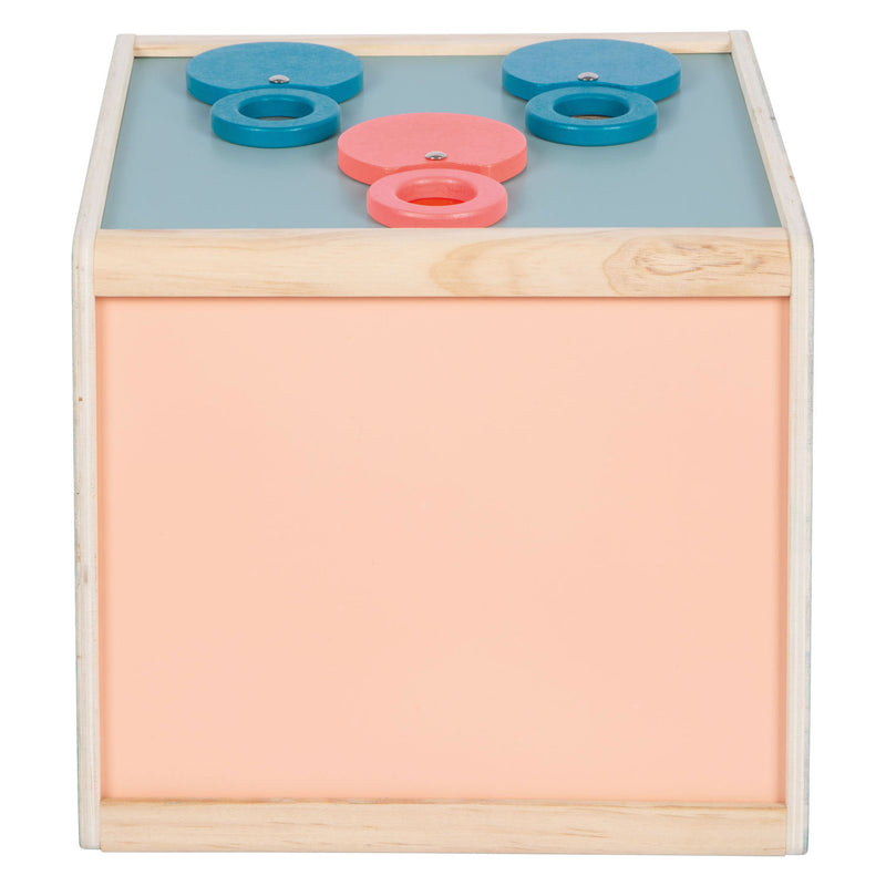 Load image into Gallery viewer, Small foot - houten sensorische voeldoos met lenzen zintuiglijk
