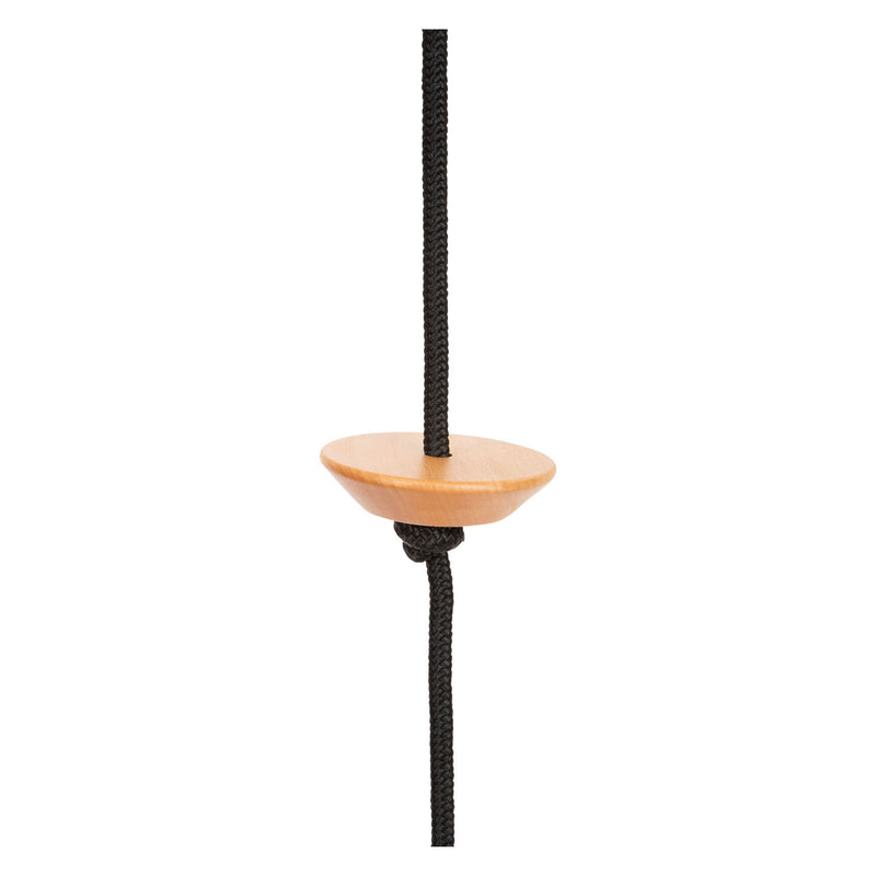 Load image into Gallery viewer, Small foot - schijfschommel met klimtouw black line
