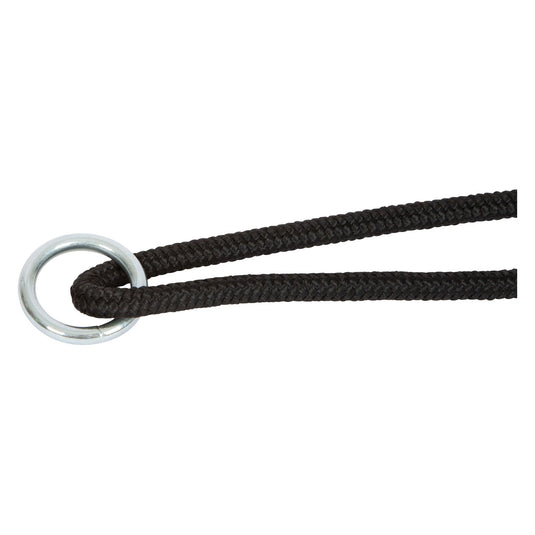 Small foot - houten disc schommel met handgrepen black line