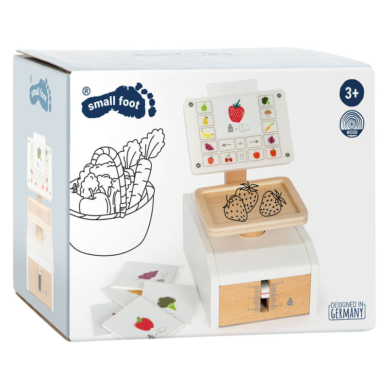 Afbeelding laden in galerijviewer, Small foot - houten weegschaal fresh
