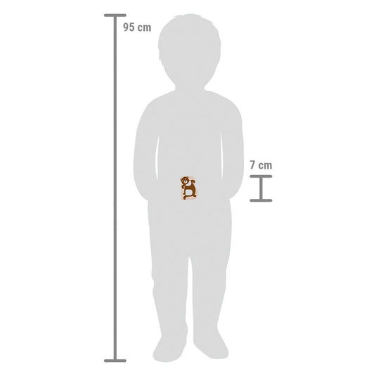 Small foot - houten dieren kinderletter - b