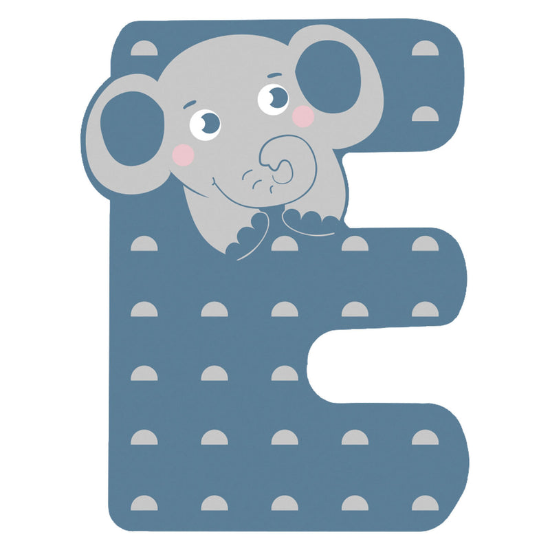 Load image into Gallery viewer, Small foot - houten dieren kinderletter - e
