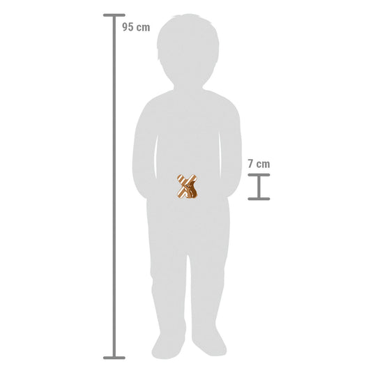Small foot - houten dieren kinderletter - x