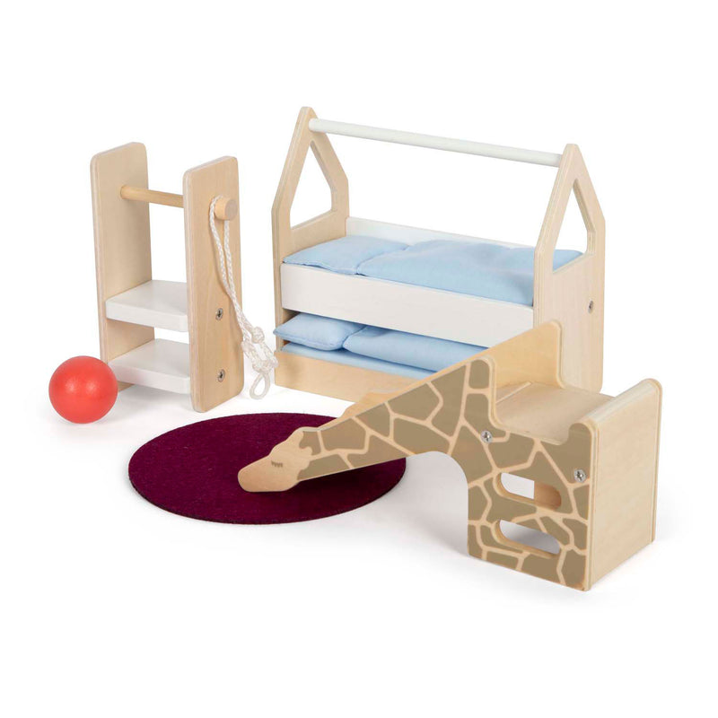 Load image into Gallery viewer, Small foot - houten poppenhuis meubeltjes kinderkamer
