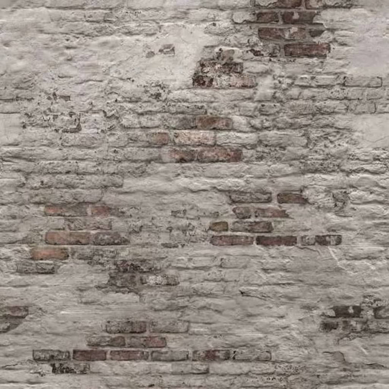 Load image into Gallery viewer, Dutch wallcoverings fotobehang old brick wall grijs
