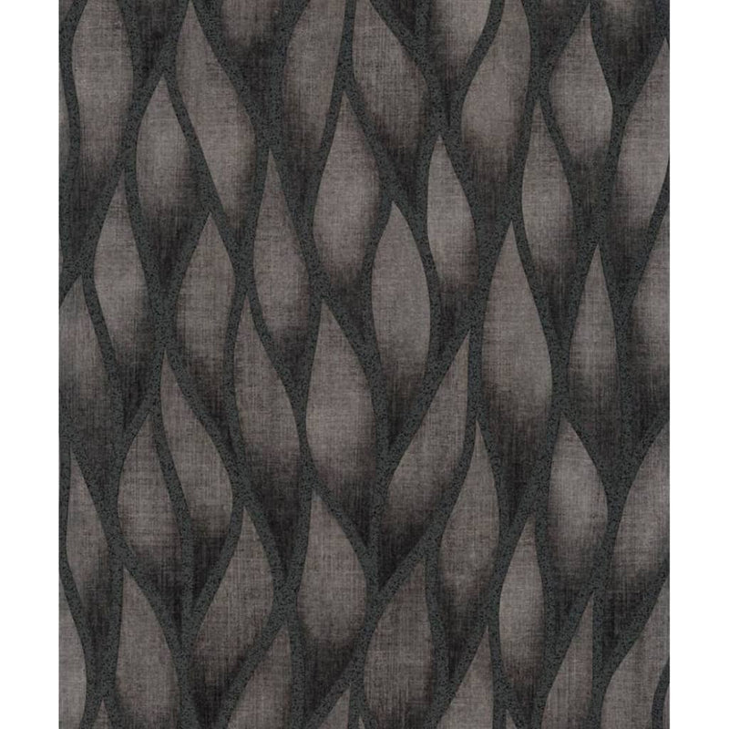 Load image into Gallery viewer, Noordwand behang topchic flames and drops metallic grijs

