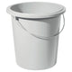 Curver emmer 10l lichtgrijs