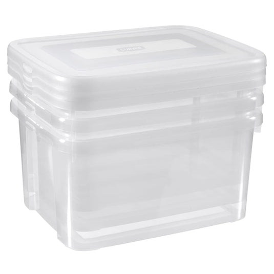 Curver opbergboxenset handy 3x25 l transparant