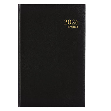 Brepols agenda saturnus week 2026 lima zwart
