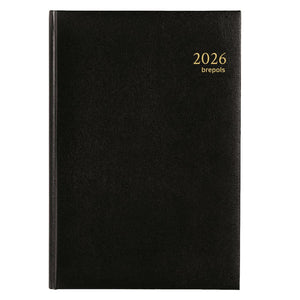 Brepols agenda minister lima zwart 2026 15x21,5cm