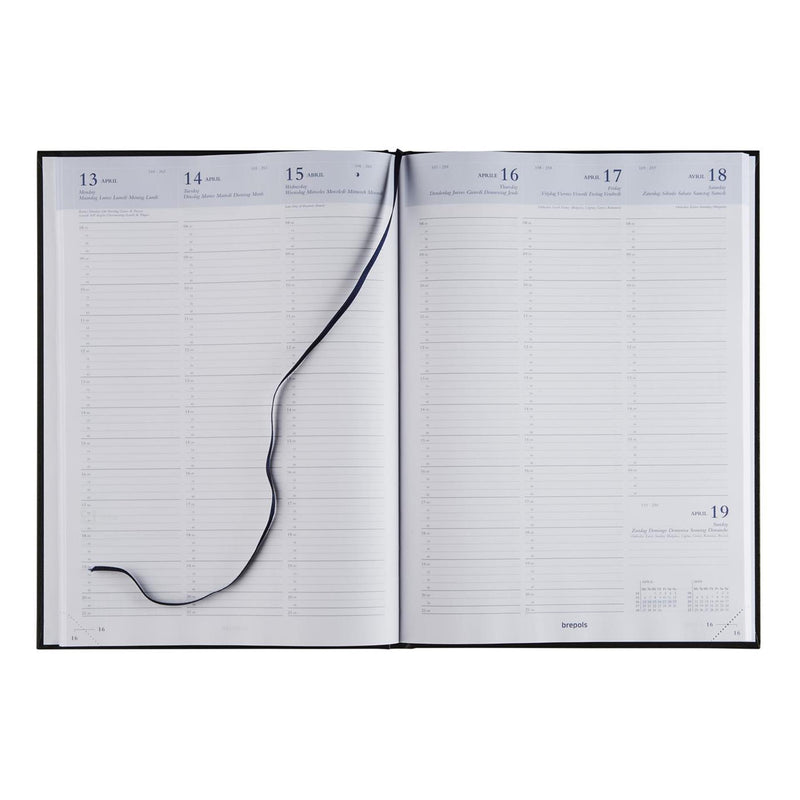 Load image into Gallery viewer, Brepols agenda omega week 2026 lima blauw
