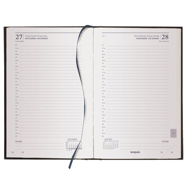 Brepols agenda saturnus 1 dag 2026 lima rood