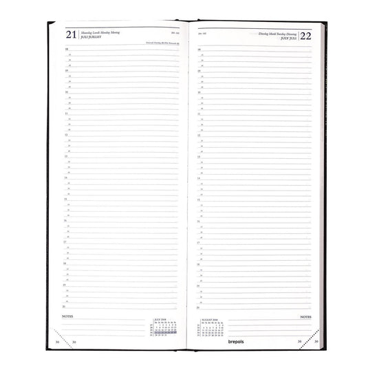 Brepols agenda saturnus 1 dag 2026 lima bordeaux