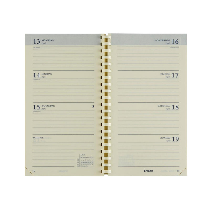 Load image into Gallery viewer, Brepols zakagenda interplan week nl 2026 genova
