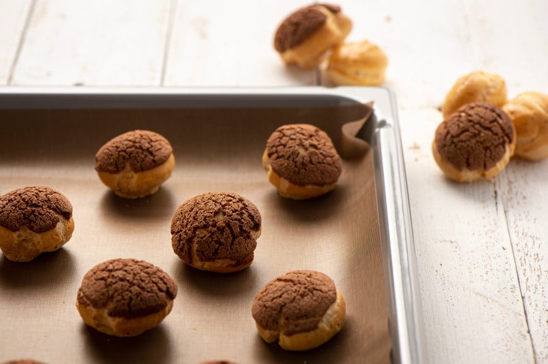 Load image into Gallery viewer, Nostik herbuikbaar bakfolie bruin
