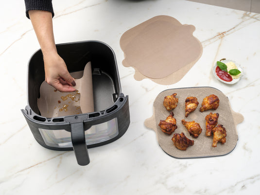Nostik square air fryer line 2 stuks