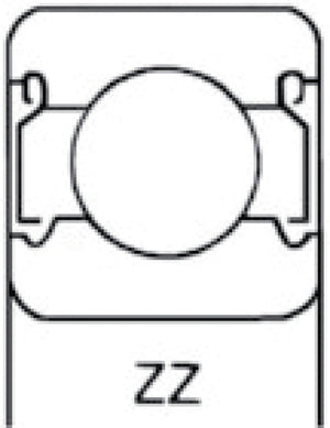 Hq w1-04516 kogellager 6207 zz