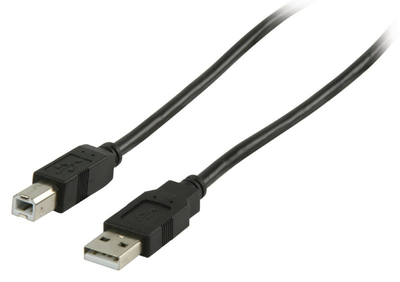 Load image into Gallery viewer, Valueline vlcp60100b10 usb 2.0 usb a male - usb b male kabel 1,00 m zwart
