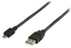 Valueline vlcp60500b05 usb 2.0 usb a male - usb micro b male kabel 0,50 m zwart