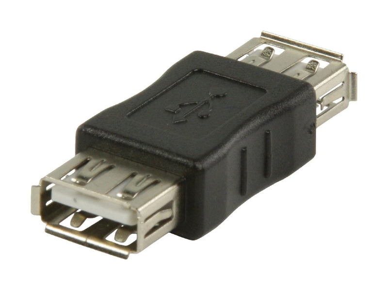 Load image into Gallery viewer, Valueline Valueline Vlcp60900b Usb 2.0 Usb A Vrouwelijk Usb A Vrouwelijk Adapter Zwart
