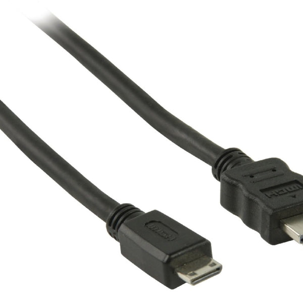 Valueline valueline vlvp34500b10 high speed hdmi kabel met ethernet hdmi hdmi mini-connector 1,00 m zwart