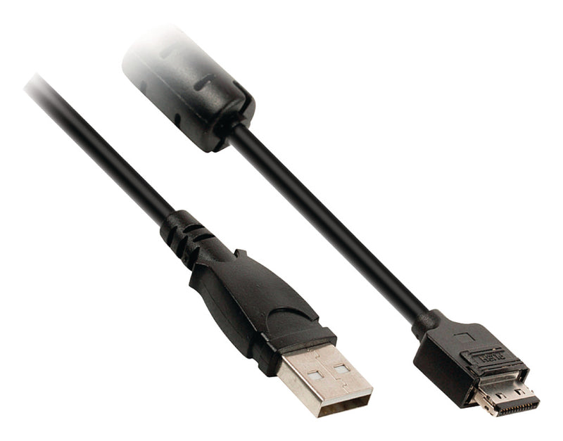 Load image into Gallery viewer, Valueline vlcp60806b20 camera data kabel usb 2.0 a male - 12p canon connector male 2,00 m zwart

