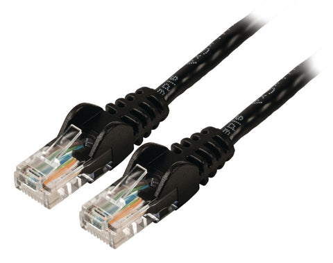 Valueline valueline vlcb85100b50 utp cat5e netwerkkabel rj45 mannelijk rj45 mannelijk 5,00 m zwart