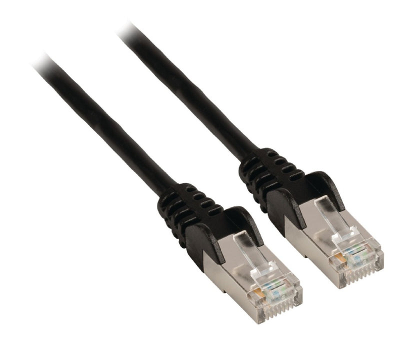 Load image into Gallery viewer, Valueline vlcb85210b10 cat6 f utp netwerkkabel rj45 (8 8) male - rj45 (8 8) male 1.00 m zwart
