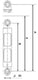 Fixapart w1-05034 schokdemper 120 n 10 mm origineel onderdeelnummer 44.041.655.0
