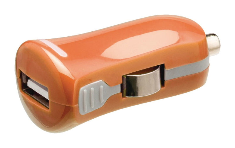 Load image into Gallery viewer, Valueline vlmp11950o usb-autolader usb a female - 12v-autoaansluiting oranje
