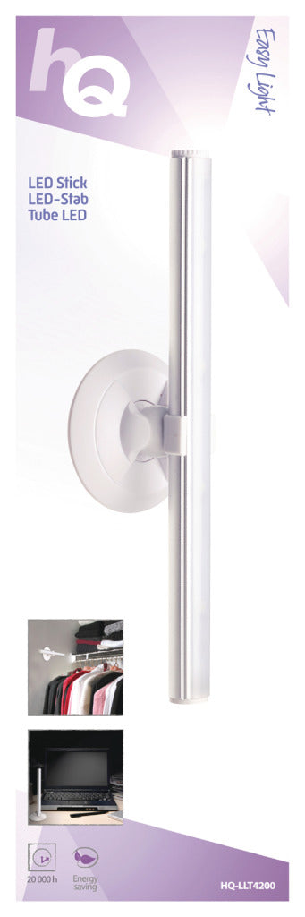 Load image into Gallery viewer, HQ HQ LLT4200 LED Buis met Sticker 4 Lichtstanden met Batterijen
