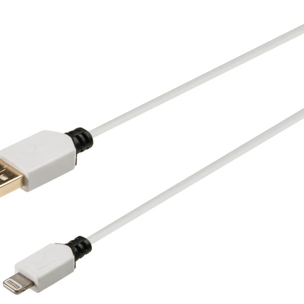 K ouml;nig k ouml;nig knm39300w10 sync and charge kabel 8-pins lightning male usb 2.0 a male 1,00 m wit