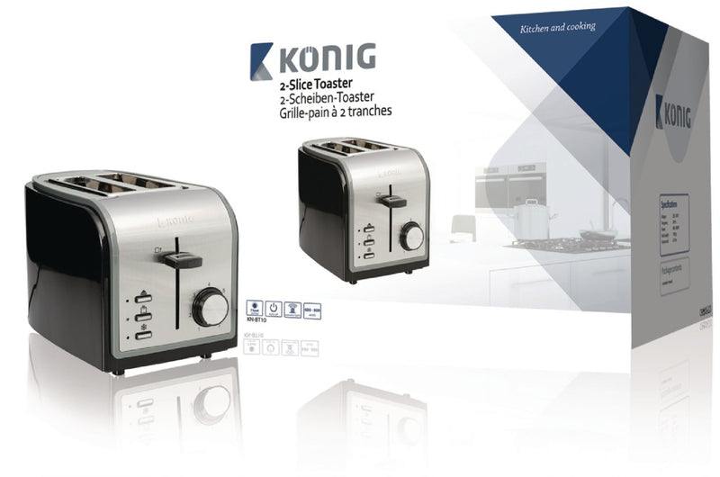 Load image into Gallery viewer, K ouml;nig könig kn-bt10 broodrooster
