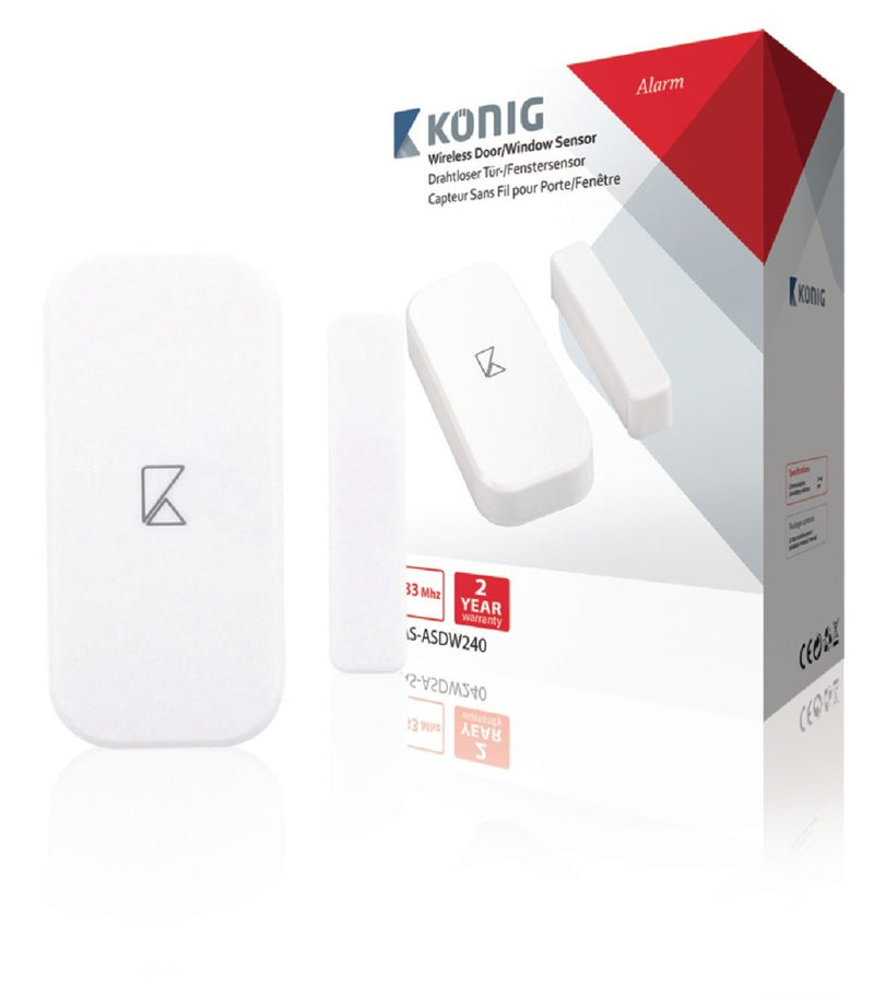 Load image into Gallery viewer, K ouml;nig K ouml;nig SAS-ASDW240 Draadloze Deur raam Sensor voor Sas-alarm240
