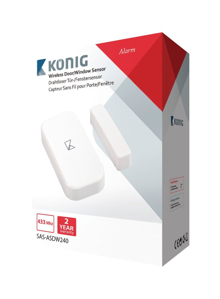 Load image into Gallery viewer, K ouml;nig K ouml;nig SAS-ASDW240 Draadloze Deur raam Sensor voor Sas-alarm240
