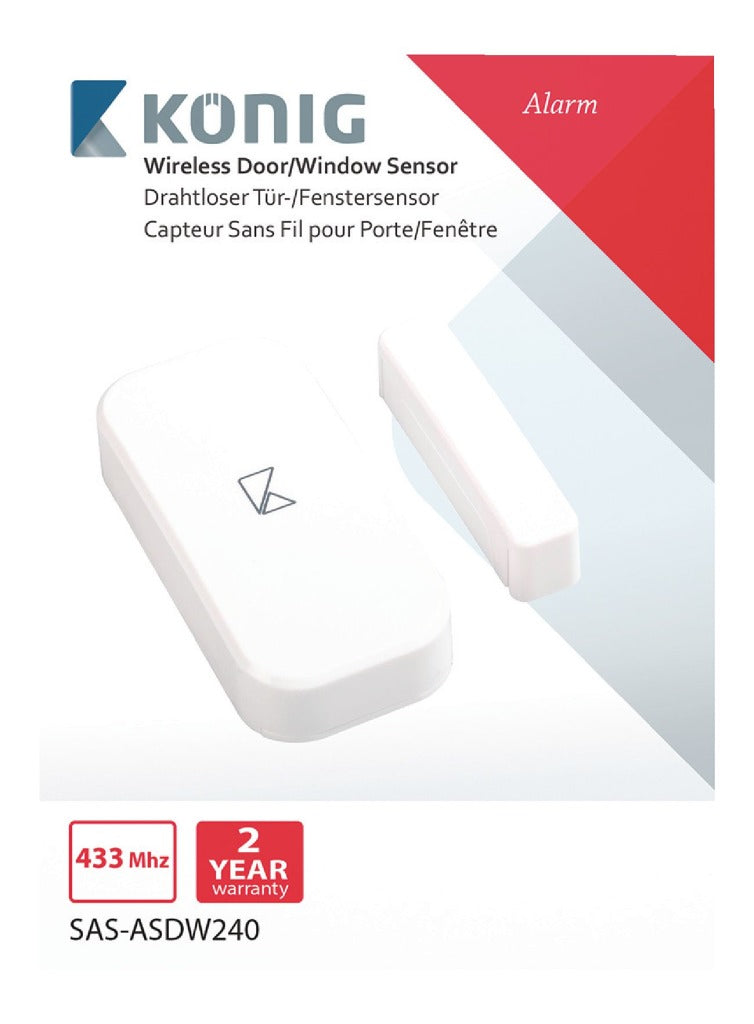 Load image into Gallery viewer, K ouml;nig K ouml;nig SAS-ASDW240 Draadloze Deur raam Sensor voor Sas-alarm240
