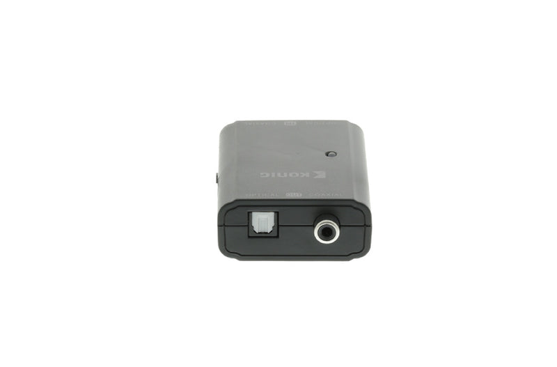 Load image into Gallery viewer, K ouml;nig König KNACO2502 Digitale Audio Converter 1x Toslink Female + 1x S pdif (rca) Female 1x Toslink Female + 1x S pdif (rca) Female Donkergrijs
