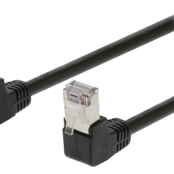 Valueline valueline vlcp85127b100 cat5e sf utp netwerkkabel rj45 (8 8) male rj45 (8 8) male 10.0 m zwart