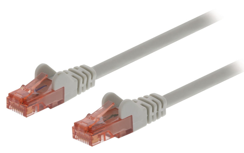 Load image into Gallery viewer, Valueline vlcp85200e1.50 cat6 utp netwerkkabel rj45 (8 8) male - rj45 (8 8) male 1.50 m grijs
