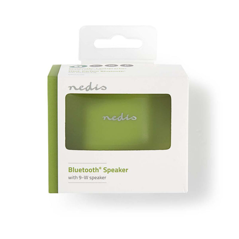 Load image into Gallery viewer, Nedis spbtav01gn luidspreker met bluetooth® 9 w maximaal 3 uur speelduur groen
