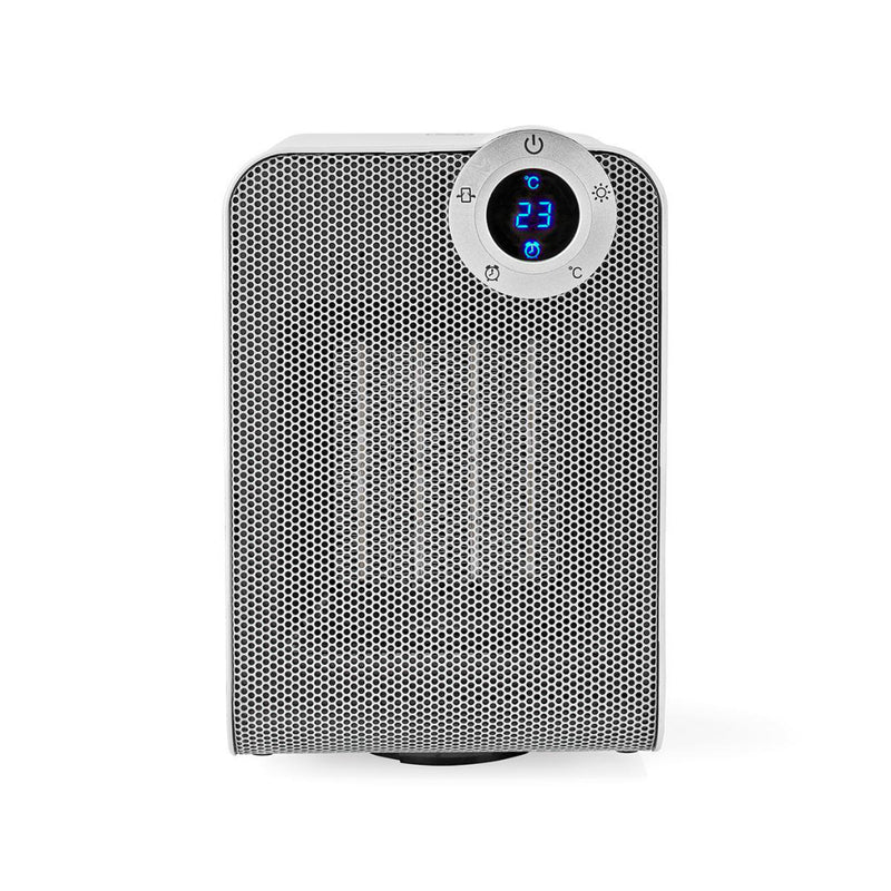 Load image into Gallery viewer, Nedis wififnh20cwt slimme ventilatorverwarming met wi-fi compact thermostaat oscillatie 1800 w wit
