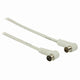 Nedis csgp40100wt30 coaxkabel 90 db iec (coax) male haaks - iec (coax) female haaks 3,0 m wit