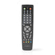 Nedis tvrc2100bk universele afstandsbediening voorgeprogrammeerde bedien 10 apparaten