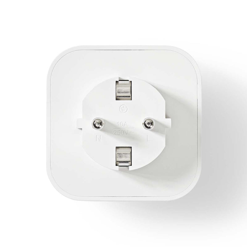 Load image into Gallery viewer, Nedis wifip130fwt wi-fi smart plug schuko type f 10 a
