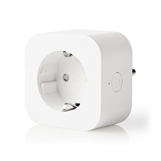 Nedis wifip130fwt wi-fi smart plug schuko type f 10 a