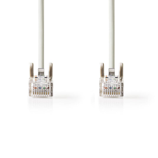Nedis ccgt85000gy20 cat 5e utp-netwerkkabel rj45 (8p8c) male - rj45 (8p8c) male 2,0 m grijs