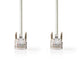 Nedis ccgt85000gy20 cat 5e utp-netwerkkabel rj45 (8p8c) male - rj45 (8p8c) male 2,0 m grijs