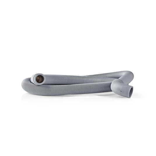 Nedis waoh2219shp20 afvoerslang 22 mm gehoekt - 19 mm recht 0,5 bar 60 deg;c 2,00 m